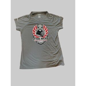 RunDisney Star Wars Dark Side half marathon Shirt Large Darth Vader 2017